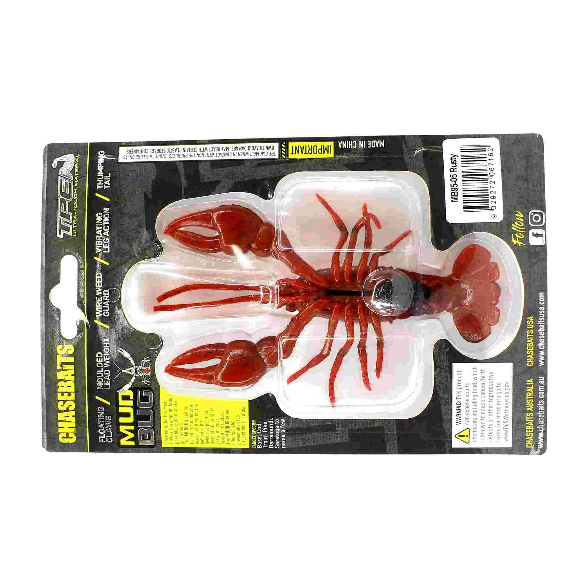 Chasebaits Mud Bug 95mm Sinking Lure 05 (7162)