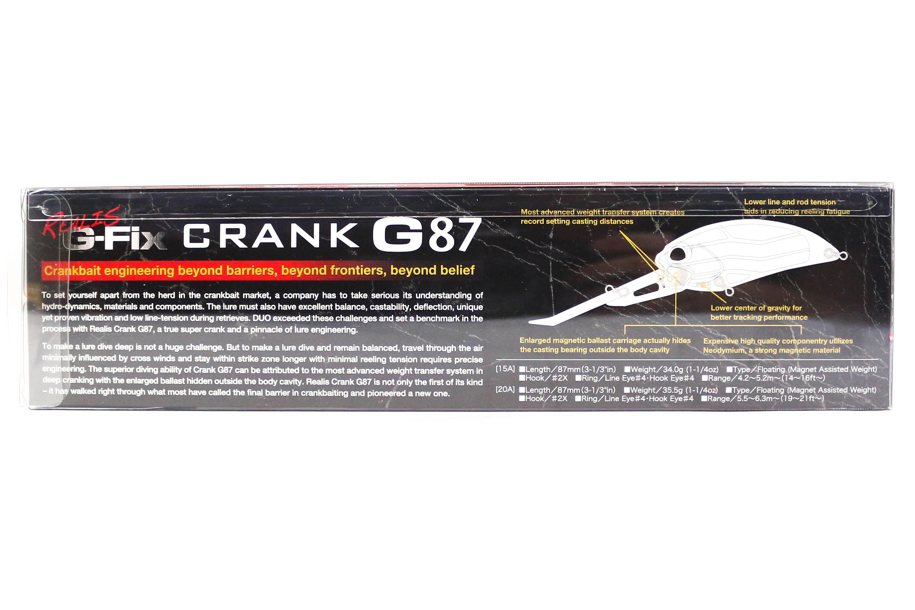 Duo Realis Crank G87 20A Deep Crank Bait Floating Lure CCC3116 (5983)