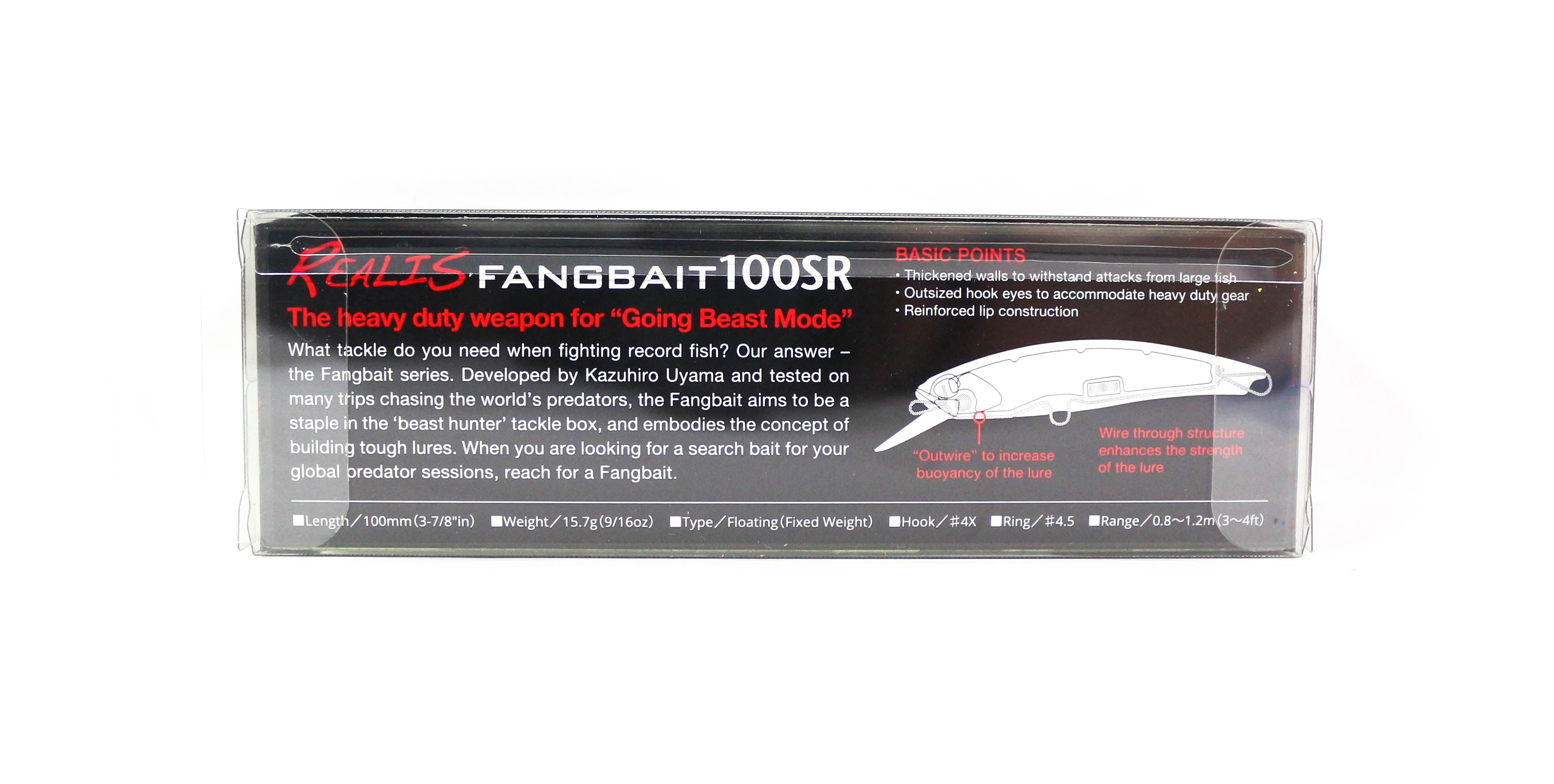 Duo Realis Fangbait 100SR Floating Lure ACC3222 (7039)