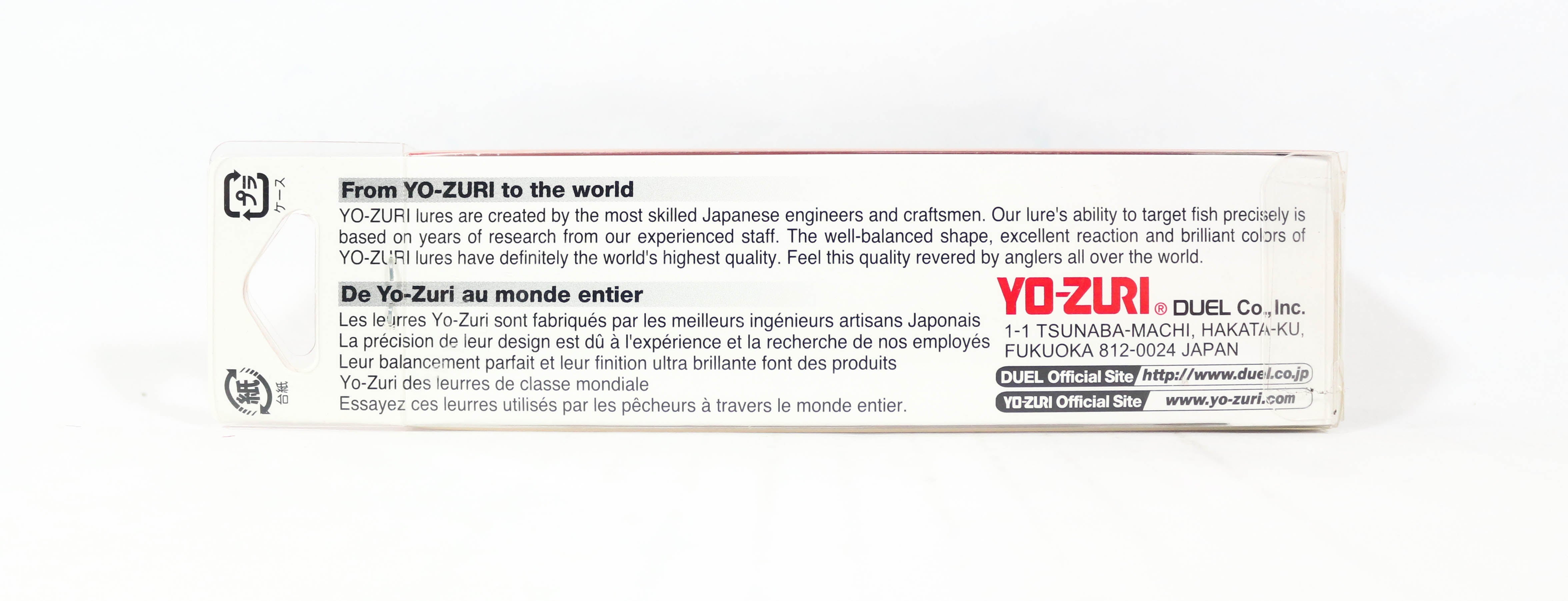 Yo Zuri Crystal Minnow S 90 mm Sinking Lure R1128-HNM (0483)