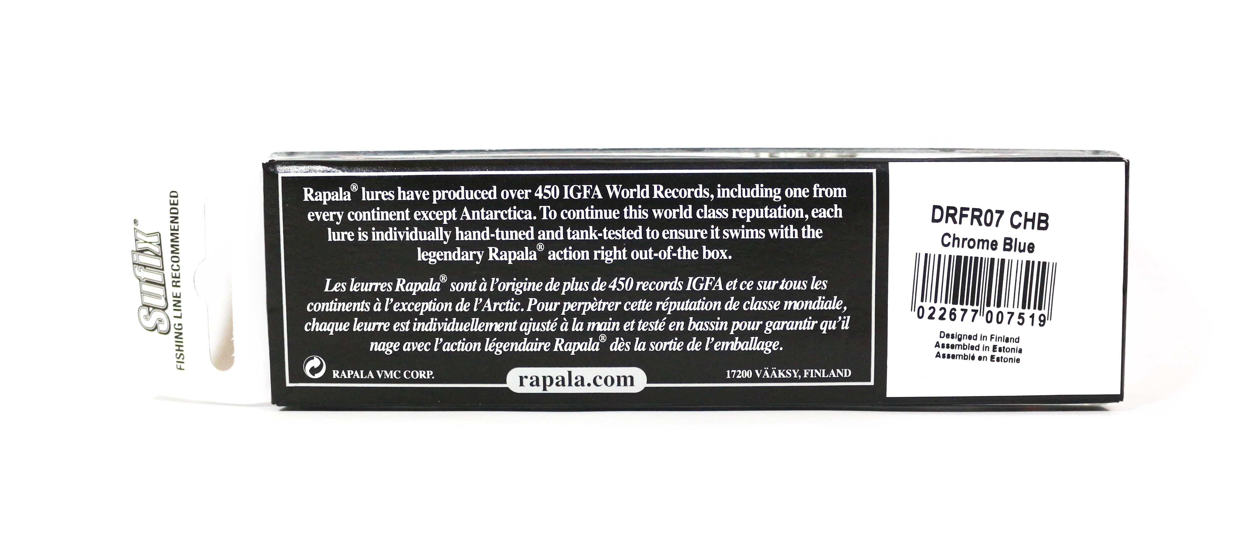 Rapala Deep Down Rattling Fat Rap Floating Lure DRFR07/OCW (7571)