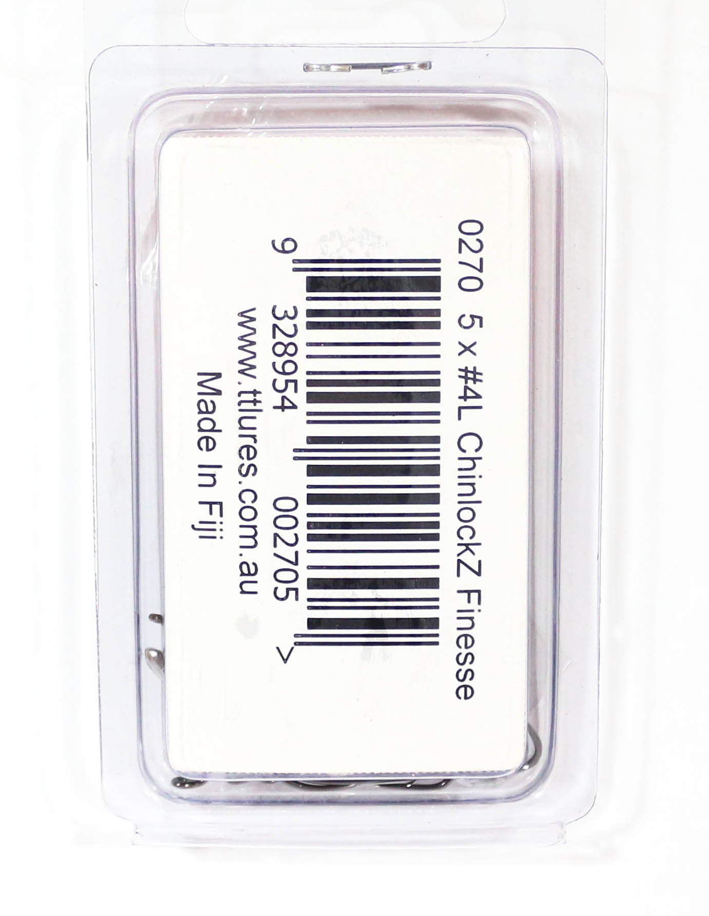 Tackle Tactics TT ChinlockZ Finesse Worm Hook 2/0 5/pack (2743)