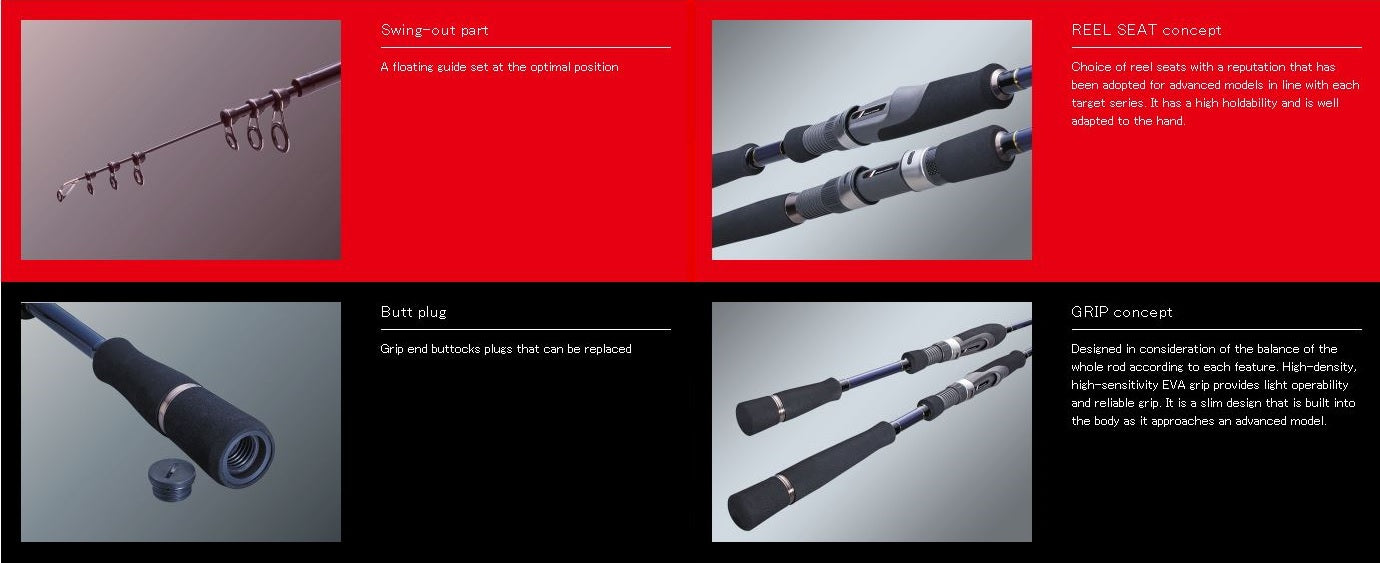 Major Craft Solpara Series Spinning Rod SPXT 76L Telescopic (2023)