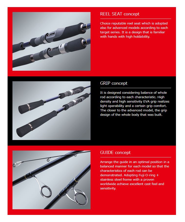Major Craft Solpara Series Spinning Rod SPX 1062 M (1378)