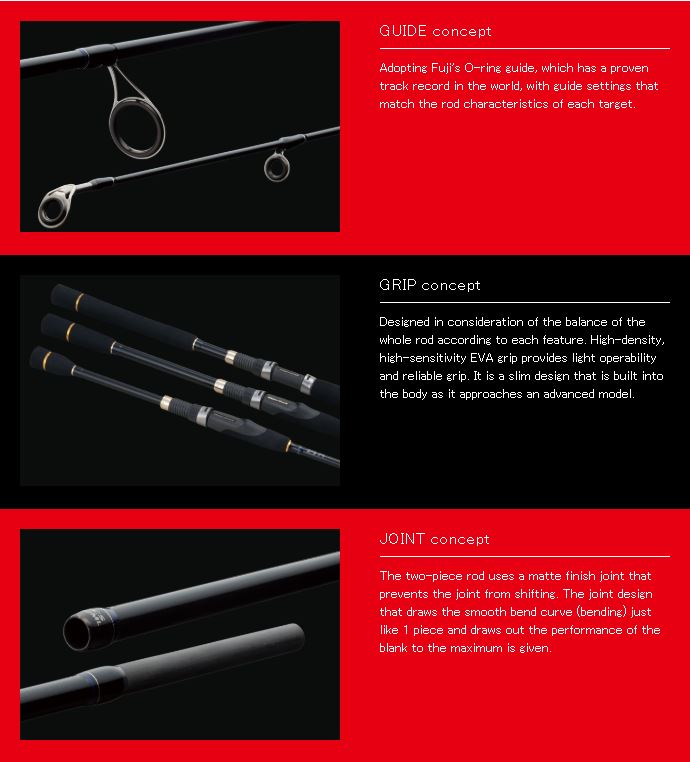 Major Craft First Cast Series Spinning Rod FCS 962 M (8718)